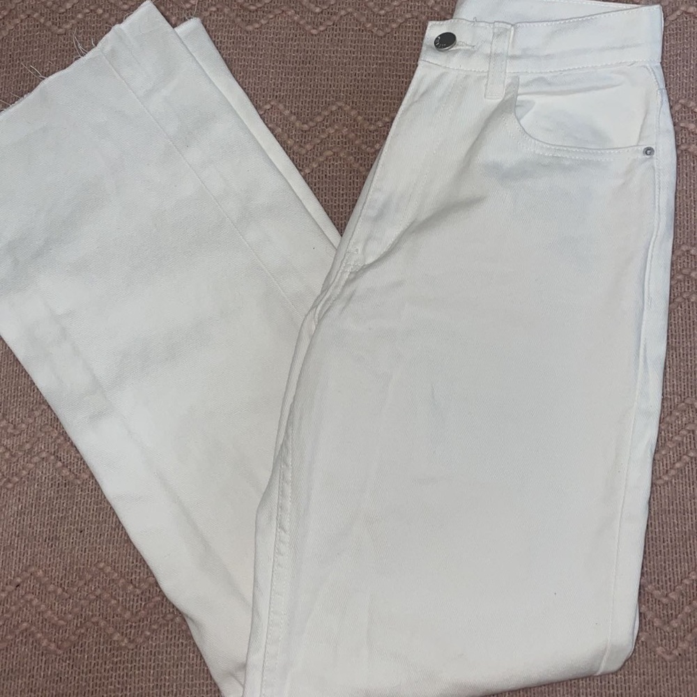 White jeans